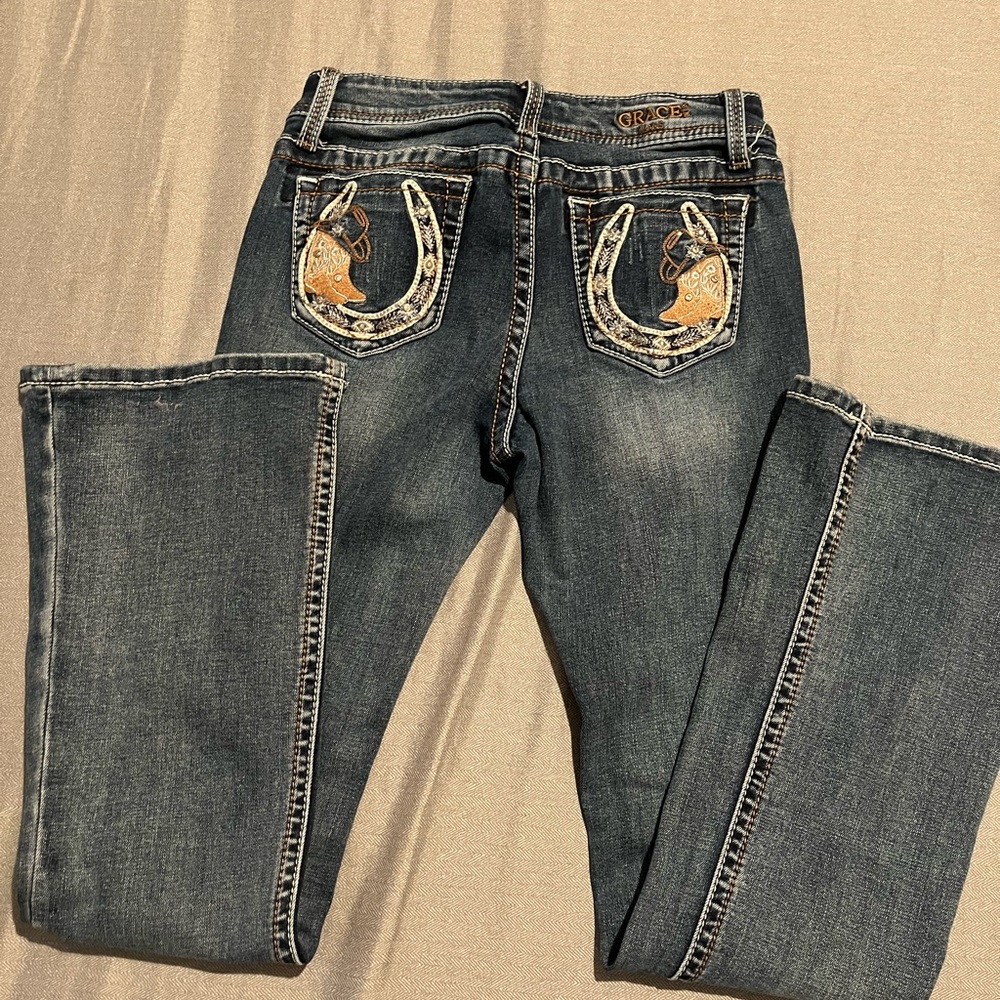 Kids Grace in LA blue size 16